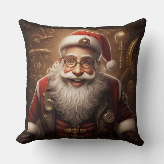 Groeten van de kerstman kussen (Voorkant)