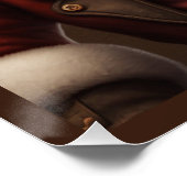 Groeten van de kerstman perfect poster (Hoek)