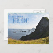Groeten van de Lofoten-eilanden, Noorwegen fotokaa Briefkaart (Voorkant / Achterkant)