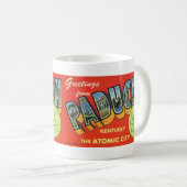 Groeten van de Mok van het Briefkaart Paducah (Voorkant rechts)