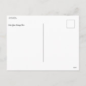 Groeten van de Noordpool Feestdagenkaart (Achterkant)