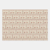 Groeten van de Noordpool Inpakpapier Vel (Voorkant 3)