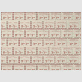 Groeten van de Noordpool Tissuepapier