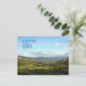 Groeten van de Noorse landschapsfotokaart Briefkaart (Staand voorkant)