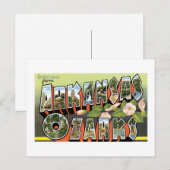 Groeten van de Ozarks. Briefkaart (Voorkant / Achterkant)