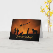 Groeten van de SouthWestern Seasons Kaart (Gele Bloem)