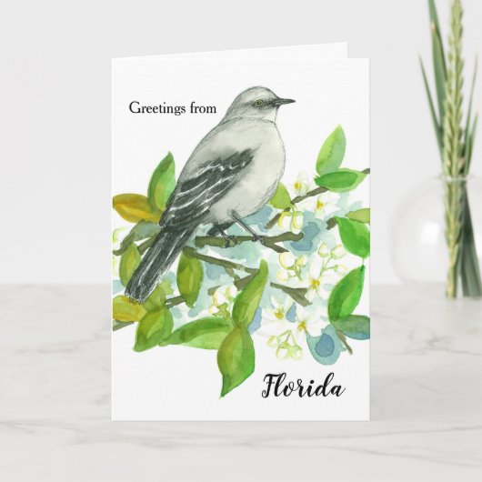 Groeten van de Spatie van de Spotlijster van Kaart (Voorkant)