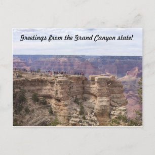 Groeten van de staat Grand Canyon Briefkaart