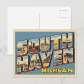 Groeten van de Vintage van Florida Briefkaart (Voorkant / Achterkant)