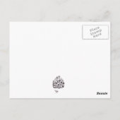 Groeten van Doubai Briefkaart (Achterkant)