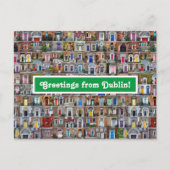 Groeten van Dublin Briefkaart (Voorkant)