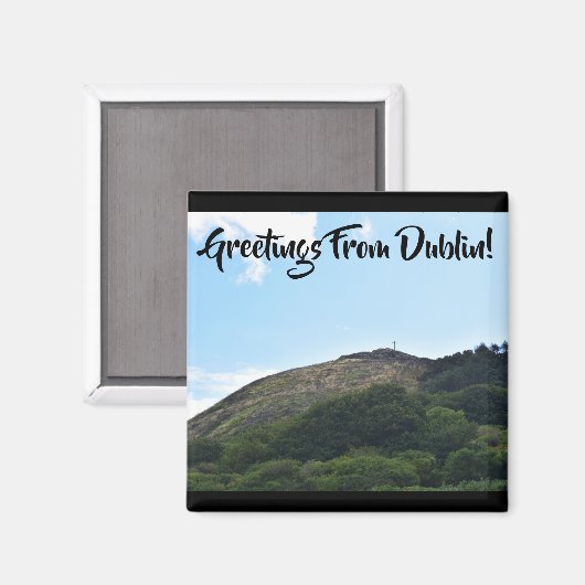 Groeten van Dublin Magnet (Voorkant / Achterkant)