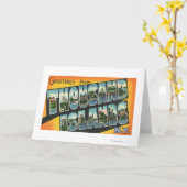 Groeten van Duizend Eilanden, New York Kaart (Gele Bloem)