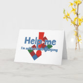 Groeten van een verslaafde Mahjong Kaart (Gele Bloem)