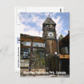 Groeten van Estes Park Post Card Briefkaart (Voorkant / Achterkant)