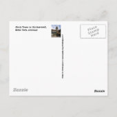 Groeten van Estes Park Post Card Briefkaart (Achterkant)