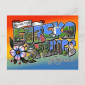 Groeten van Eureka Springs Briefkaart (Voorkant)
