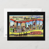 Groeten van Flagstaff Arizona Briefkaart (Voorkant / Achterkant)