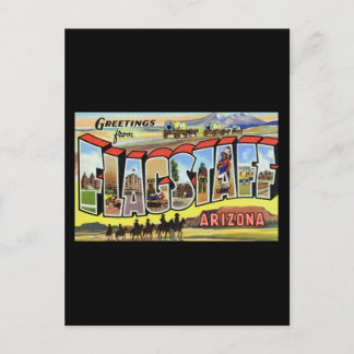 Groeten van Flagstaff Arizona Briefkaart