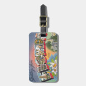 Groeten van FLORIDA Bagagelabel (Voorkant verticaal)