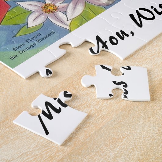 Groeten van FLORIDA Legpuzzel (Zijkant)