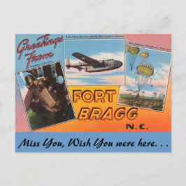 Groeten van Fort Bragg Briefkaart