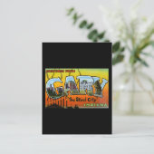 Groeten van Gary Indiana Briefkaart (Staand voorkant)