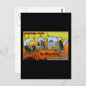 Groeten van Gary Indiana Briefkaart (Voorkant / Achterkant)