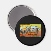 Groeten van Gary Indiana Magneet (Voorkant / Achterkant)