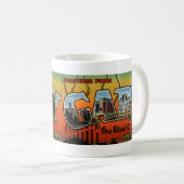 Groeten van Gary Indiana Mok  Briefkaart (Voorkant rechts)