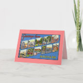  groeten van Grand Rapids MI Kaart (Voorkant)