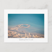 Groeten van Groen eiland, Koeweit Briefkaart (Voorkant)