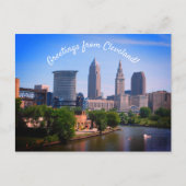 Groeten van het Briefkaart van Cleveland (Voorkant)