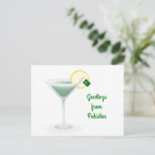 Groeten van het Briefkaart van de Vakantie van de (Staand voorkant)