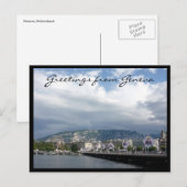 groeten van het genèmeermeer briefkaart (Voorkant / Achterkant)