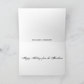 Groeten van het Hotel Ahwahnee Feestdagen Kaart (Binnen)