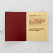 Groeten van het ingewikkelde seizoen van Business  Feestdagen Kaart (Binnen)