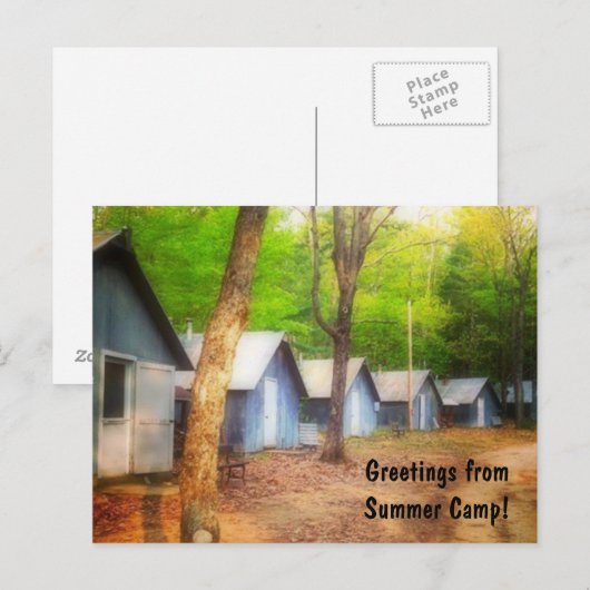 Groeten van het Kamp van de Zomer Briefkaart (Voorkant / Achterkant)