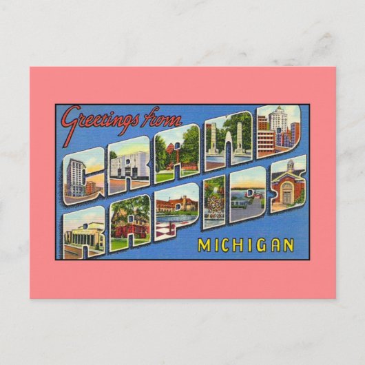 groeten van het MI met grote verkrachtingen Briefkaart (Voorkant)