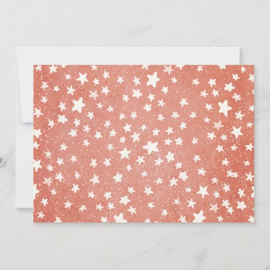 Groeten van het moderne seizoen Familiefoto Feestdagenkaart (Achterkant)