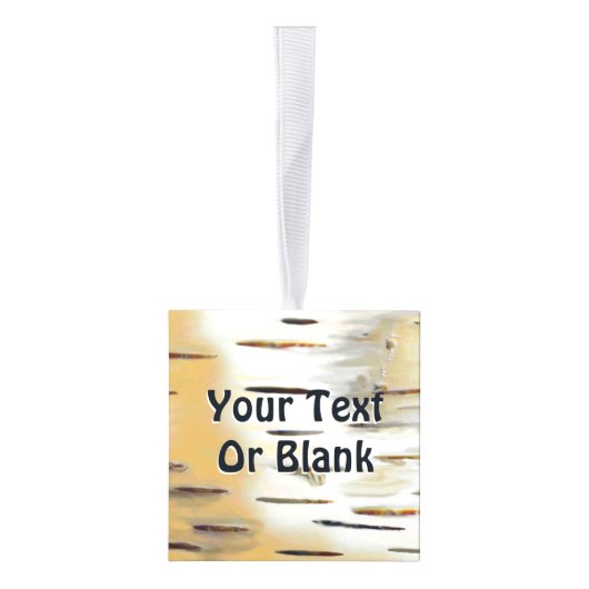 Groeten van het seizoen - Birchbark Decoratie (Rechts)