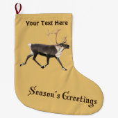 Groeten van het seizoen - Bull Cariou Grote Kerstsok (Voorkant)