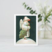 Groeten van het seizoen - Christmas Angel Feestdagenkaart (Staand voorkant)