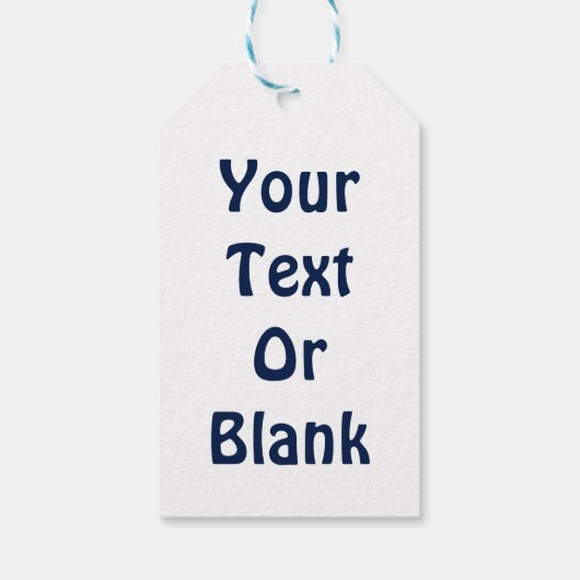 Groeten van het seizoen - Elektrisch Caraïbisch Cadeaulabel (Achterkant)