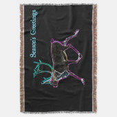 Groeten van het seizoen - Elektrisch Caraïbisch Deken (Voorkant Verticaal)