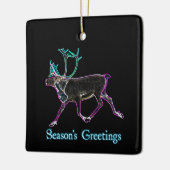 Groeten van het seizoen - Elektrisch Caraïbisch Keramisch Ornament (Links)