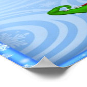 Groeten van het seizoen Elf Poster/Afdruk Poster (Hoek)