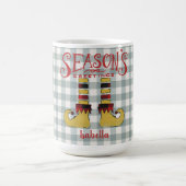 Groeten van het seizoen Elf Shoes Personalized Koffiemok (Center)