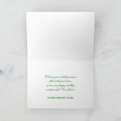 Groeten van het seizoen - Executive Wenskaart Feestdagen Kaart (Binnen)