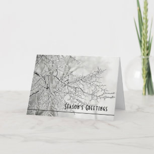 Groeten van het seizoen feestdagen kaart